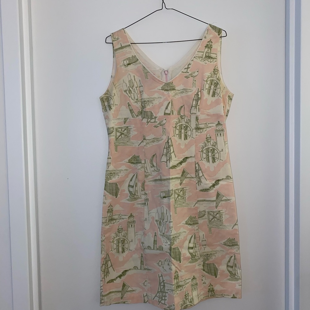 Lilly Pulitzer Style Summer Dress